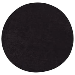 vidaXL Rug Washable Ï120 cm Anthracite Anti Slip Floor Carpet Mat Area Rug