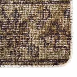 vidaXL Rug Washable Patchwork Multicolour Anti Slip Home Floor Carpet Area Rug