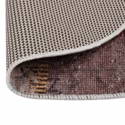 vidaXL Rug Washable Patchwork Ï120 cm Multicolour Anti Slip Floor Carpet Mat