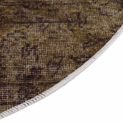 vidaXL Rug Washable Patchwork Ï120 cm Multicolour Anti Slip Floor Carpet Mat