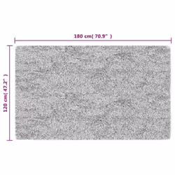 vidaXL Rug Washable Multicolour Anti Slip Living Room Floor Carpet Area Rug - Additional view 4