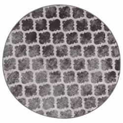vidaXL Rug Washable Ï120 cm Multicolour Anti Slip Living Room Floor Carpet Mat
