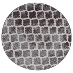vidaXL Rug Washable Ï120 cm Multicolour Anti Slip Living Room Floor Carpet Mat
