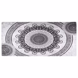 vidaXL Rug Washable Multicolour Anti Slip Living Room Floor Carpet Area Rug