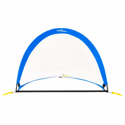 vidaXL 2x Children Football Goal Set with Storage Bag Pop-up Goal Multi Sizes - 119 x 82 x 84.5 cm