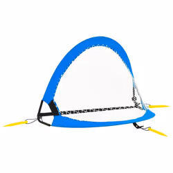 vidaXL 2x Children Football Goal Set with Storage Bag Pop-up Goal Multi Sizes - 75.5 x 46 x 48 cm - Additional view 4