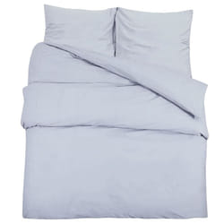 vidaXL 1/2x Duvet Cover Set Light-weight Microfiber Multi Colours Multi Sizes - Grey, 200 x 200 cm + 65 x 65 cm