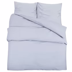 vidaXL 1/2x Duvet Cover Set Light-weight Microfiber Multi Colours Multi Sizes - Grey, 260 x 240 cm + 65 x 65 cm