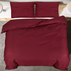 vidaXL 1/2x Duvet Cover Set Light-weight Microfiber Multi Colours Multi Sizes - 135 x 200 cm + 80 x 80 cm/ 2 pcs - Additional view 3