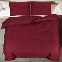 vidaXL 1/2x Duvet Cover Set Light-weight Microfiber Multi Colours Multi Sizes - 200 x 220 cm + 80 x 80 cm/ 1 pcs