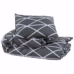 vidaXL 1/2x Duvet Cover Set Cotton Duvet Slipcover Sheet Multi Colours/Sizes - 240 x 220 cm + 60 x 70 cm/ 1 pcs - Additional view 2