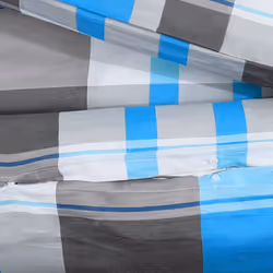 vidaXL 1/2x Duvet Cover Set Cotton Duvet Slipcover Sheet Multi Colours/Sizes - 240 x 220 cm + 60 x 70 cm - Additional view 6