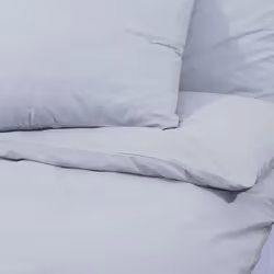 vidaXL 1/2x Duvet Cover Set Cotton Duvet Slipcover Sheet Multi Colours/Sizes - Grey, 200 x 220 cm + 80 x 80 cm - Additional view 5
