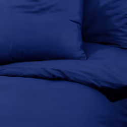 vidaXL 1/2x Duvet Cover Set Cotton Duvet Slipcover Sheet Multi Colours/Sizes - Navy blue, 140 x 200 cm + 60 x 70 cm - Additional view 5
