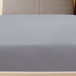 vidaXL 1/2x Jersey Fitted Sheet Cotton Bedding Blanket Multi Colours/Sizes - Grey, 160 x 200 cm/2 - Additional view 2