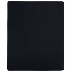 vidaXL 1/2x Jersey Fitted Sheet Cotton Bedding Blanket Multi Colours/Sizes - Black, 160 x 200 cm/2