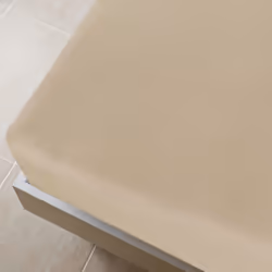 vidaXL 1/2x Jersey Fitted Sheet Cotton Bedding Blanket Multi Colours/Sizes - Taupe, 90 x 200 cm/2 - Additional view 2