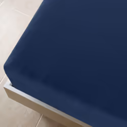vidaXL 1/2x Jersey Fitted Sheet Cotton Bedding Blanket Multi Colours/Sizes - Navy blue, 180 x 200 cm/2 - Additional view 2
