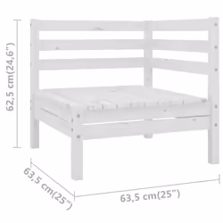 VidaXL 806568 outdoor bench Wood - Additional view 5