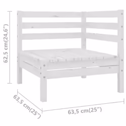 VidaXL 806583 outdoor bench Wood - Additional view 6