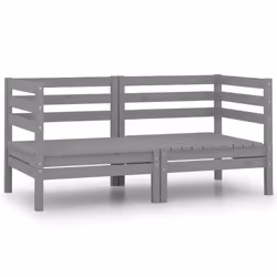 VidaXL 806584, Grey, Wood, Adults & Children, 635 mm, 635 mm, 625 mm