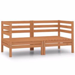 VidaXL 806585, Brown, Wood, Adults & Children, 635 mm, 635 mm, 625 mm