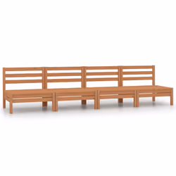 VidaXL 806595, Brown, Wood, Adults & Children, 635 mm, 635 mm, 625 mm