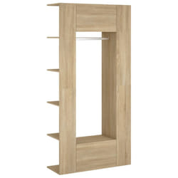 vidaXL 1/2x Hallway Cabinets Engineered Wood Indoor Furniture Multi Colours - Sonoma oak