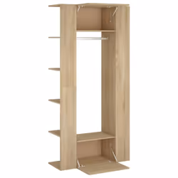 vidaXL 1/2x Hallway Cabinets Engineered Wood Indoor Furniture Multi Colours - Sonoma oak - Additional view 8