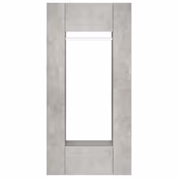 vidaXL 1/2x Hallway Cabinets Engineered Wood Indoor Furniture Multi Colours - High gloss white - Additional view 5