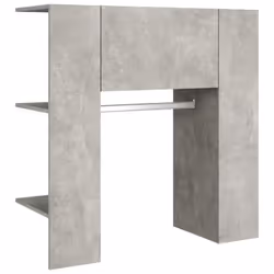 vidaXL 1/2x Hallway Cabinets Engineered Wood Indoor Furniture Multi Colours - High gloss white - Additional view 6