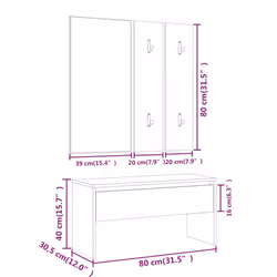 VidaXL 3082047 indoor bench - Additional view 8