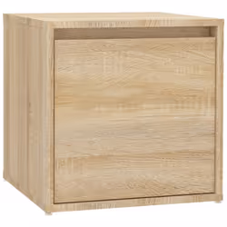 vidaXL Hallway Furniture Set Sonoma Oak Engineered Wood Bench and Coat Rack - Additional view 6