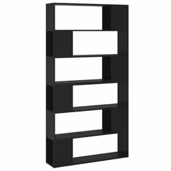 VidaXL 3082072, Black, Wood, Wood, 1000 mm, 240 mm, 1880 mm