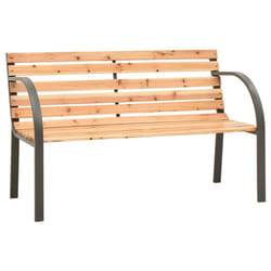 VidaXL 317119 outdoor bench Wood, Steel