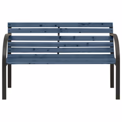 VidaXL 317120 outdoor bench Wood, Steel - Additional view 2