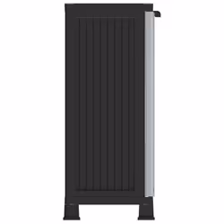 vidaXL Plastic Cabinet Home Organiser Storage Locker Rack Cabinet Cupboard - Additional view 6