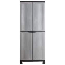 vidaXL Plastic Cabinet Home Organiser Storage Locker Rack Cabinet Cupboard - Additional view 6