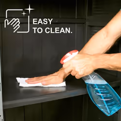 vidaXL Plastic Cabinet Home Organiser Storage Locker Rack Cabinet Cupboard