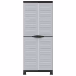 vidaXL Plastic Cabinet Home Organiser Storage Locker Rack Cabinet Cupboard - Additional view 6