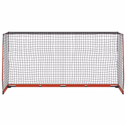 vidaXL Soccer Goal Steel Portable Football Goal 184x91x124.5/366.5x91x183 cm - 366.5 x 91 x 183 cm - Additional view 2