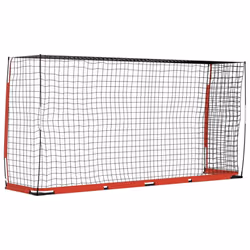 vidaXL Soccer Goal Steel Portable Football Goal 184x91x124.5/366.5x91x183 cm - 366.5 x 91 x 183 cm - Additional view 4