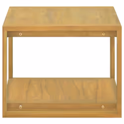 vidaXL Bathroom Cabinet Washroom Sink Unit Basin Cupboard Solid Wood Teak - brown, 60 x 45 x 35 cm