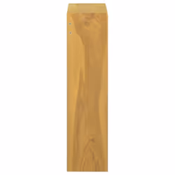 vidaXL Solid Wood Teak Mirror Cabinet Wooden Bathroom Wall Mirror Cabinet - Additional view 2