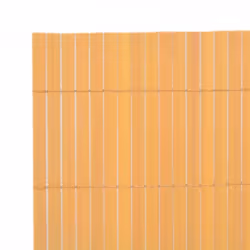 vidaXL Double-Sided Garden Fence Yellow Porch Blind Windbreak Privacy Screen - Additional view 4
