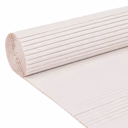 vidaXL Double-Sided Garden Fence White Porch Blind Windbreak Privacy Screen
