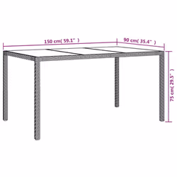 VidaXL 316709 outdoor table - Additional view 6