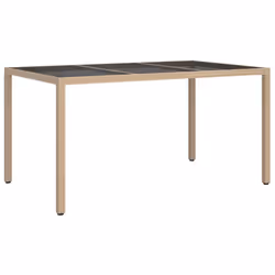 VidaXL 316710, Black, Beige, 900 mm, 1500 mm, 750 mm