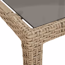 VidaXL 316717 outdoor table Black, Beige - Additional view 5