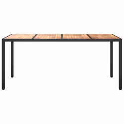 VidaXL 316722 outdoor table Black - Additional view 3
